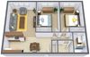 Sterling Park Apartments | Two Bedroom | Plan 21A Sterling Park Apartments | Two Bedroom | Plan 21A
